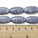 brins de perles d'agate en dentelle bleue synthétique(G-B071-H02-01)-4
