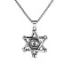 Stainless Steel Pendant Necklaces(WG36489-01)-1