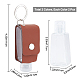 Gorgecraft 4Set 2 Colors Portable Squeeze Bottles with Leather Case Keychain(AJEW-GF0004-77)-2
