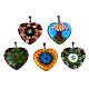 Handmade Millefiori Glass Pendants(X-LK-R005-03)-2