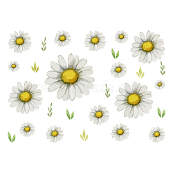 PVC Wall Stickers, Wall Decoration, Flower Pattern, 900x390mm, 2 sheets/set(DIY-WH0228-857)