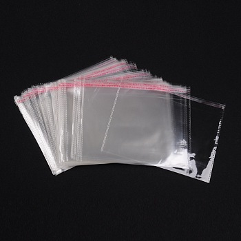 OPP Cellophane Bags, Rectangle, Clear, 17.5x22cm, Unilateral thickness: 0.035mm, Inner measure: 14.5x22cm
