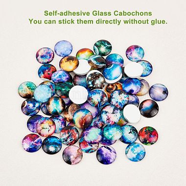 Glass Cabochons(GGLA-R040-25mm-01)-5