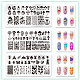 ステンレススチール DIY ネイルアート テンプレート(MRMJ-WH0092-125)-3