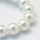 Baking Painted Pearlized Glass Pearl Round Bead Strands(X-HY-Q330-8mm-01)-3