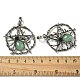 pendentifs naturels aventurine verte(G-P547-05AS-12)-3