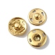 Ion Plating(IP) 202 Stainless Steel Snap Buttons(BUTT-I017-01C-G)-1