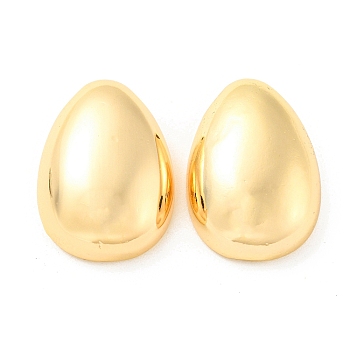Brass Pendants, Teardrop, Real 18K Gold Plated, 24x17x8mm, Hole: 3.5x2.5mm