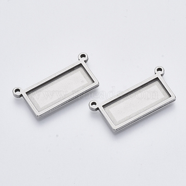 Stainless Steel Color Rectangle Stainless Steel Pendants