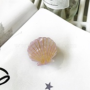 Shell Shape Cellulose Acetate Claw Hair Clips, Hair Accessories for Women & Girls, Thistle, 38mm(PW-WG49F1A-01)