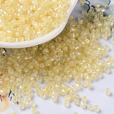 Light Khaki Glass Beads
