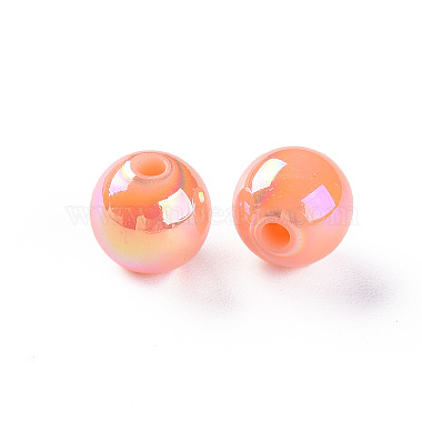 Perles acryliques opaques(MACR-S370-D10mm-34)-2