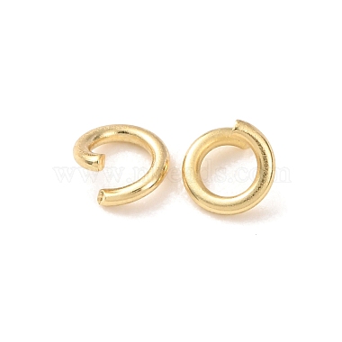 Messing Open Ringe springen(KK-G604-08G-21)-2
