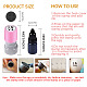 5Pcs 5 Styles Plastic Rubber Stamps(DIY-WH0516-001)-3