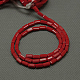 Chapelets de perles en verre opaques(EGLA-E008-3x6mm-09)-2