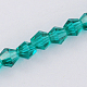 Imitación austriaco cristal 5301 bicono cuentas(X-GLAA-S026-6mm-08)-1