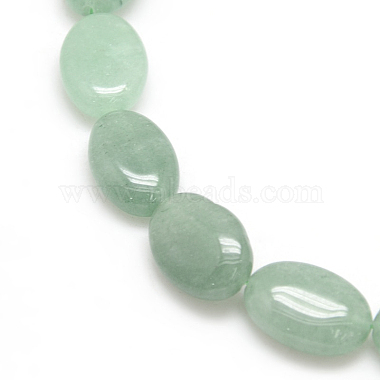 Natural Gemstone Green Aventurine Beads Strands(G-L164-A-04)-2