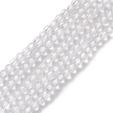Natural Quartz Crystal Round Beads Strands(X-G-J303-01-4mm)-5