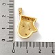 Christmas Brass Micro Pave Cubic Zirconia Pendant(KK-H468-02A-01G)-3