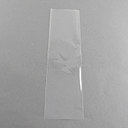 OPP Cellophane Bags, Rectangle, Clear, 25x7cm, Unilateral Thickness: 0.035mm(OPC-S016-02)