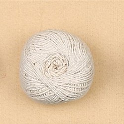 Cotton Cord, for Food Wrapping, Floral White, 1mm, about 71.08 Yards(65m)/Skein(PW-WG631CB-01)