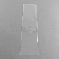 OPP Cellophane Bags, Rectangle, Clear, 25x7cm, Unilateral Thickness: 0.035mm(OPC-S016-02)