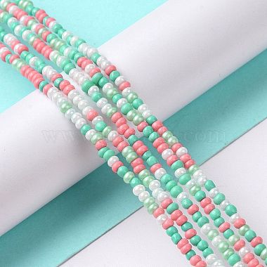 Glass Seed Bead Strands(LAMP-B021-04F)-2