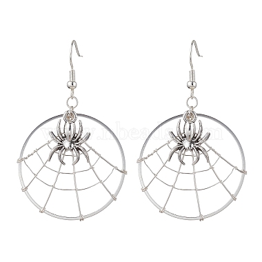 Spider Alloy Earrings