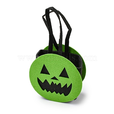 Devil Felt Halloween Candy Bags with Handles(HAWE-K001-01A)-3