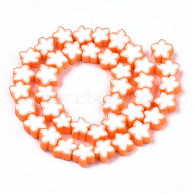 Handmade Polymer Clay Beads Strands(CLAY-S096-043G)-2