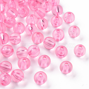 Perles en acrylique transparente(MACR-S370-A8mm-704)-1