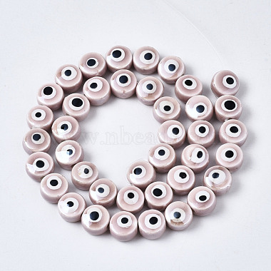 Handmade Porcelain Ceramic Beads Strands(PORC-T006-04J)-2