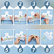 2Pcs 2 Style Plastic Bowknot Knitting Tools(DIY-PH0021-49)-4