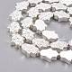 Grade AA Electroplated Non-magnetic Synthetic Hematite Beads(G-G780-01S)-1