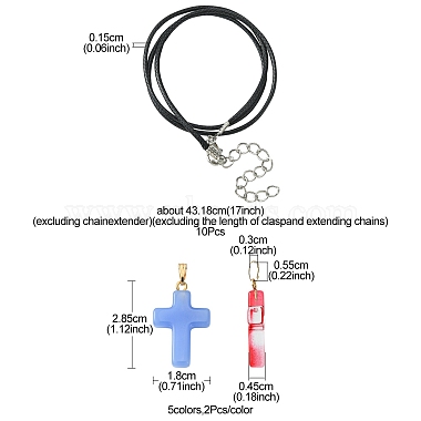 DIY Jewelry Necklaces Making Kits(DIY-FS0003-70)-5