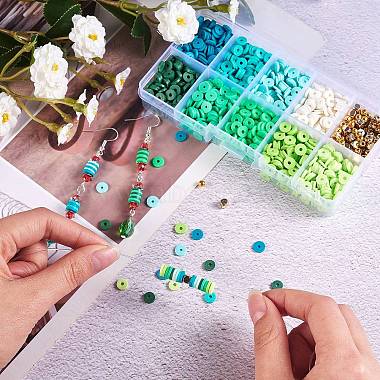 1770Pcs Polymer Clay Beads DIY Jewelry Making Finding Kit(DIY-SZ0006-51B)-3