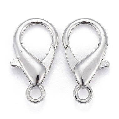 Zinc Alloy Lobster Claw Clasps(E107)-2