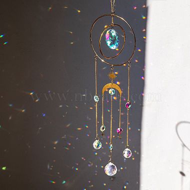 ガラスの丸いペンダントの装飾(PW-WG53718-01)-2