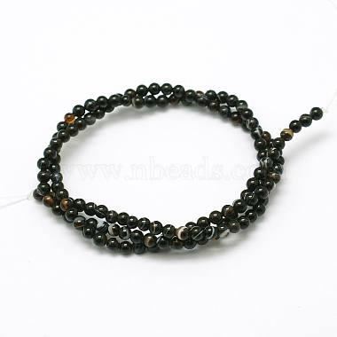 Natural Agate Bead Strands(X-G-A130-3mm-K01)-2