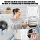 Polyester Mesh Shoe Cleaning Laundry Zipper Bags(ABAG-WH0044-66A)-6