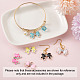 Alloy Enamel Pendants(ALRI-TA0001-05-RS)-12