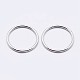 круглые кольца из серебра 925 пробы с родиевым покрытием 925(STER-F036-03P-0.7x7)-2