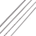 4Pcs 4 Styles 304 Stainless Steel Choker Necklaces for Women, Mixed Color, 19.69~19.88 inch(50~50.5cm), 1pc/style(NJEW-TA0001-21)