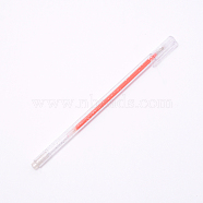 Plastic Glisten Gel Pen, Office & School Supplies, Orange, 163x11x7.8mm(AJEW-WH0155-64G)