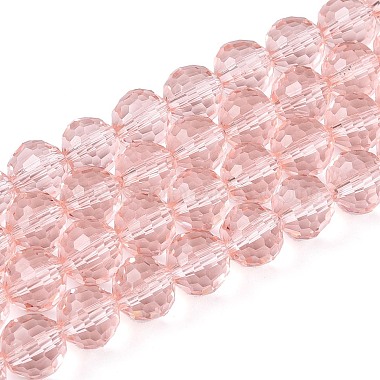 Transparent Glass Bead Strands(GLAA-R095-10mm-34)-1