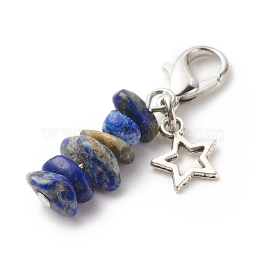 Décorations de pendentif en perles de pierres précieuses(HJEW-JM00709)-4