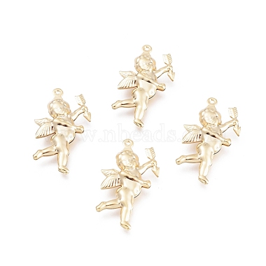 Golden Angel & Fairy Stainless Steel Pendants
