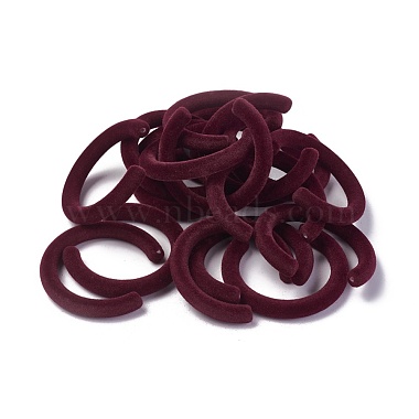 Dark Red Others Acrylic Beads