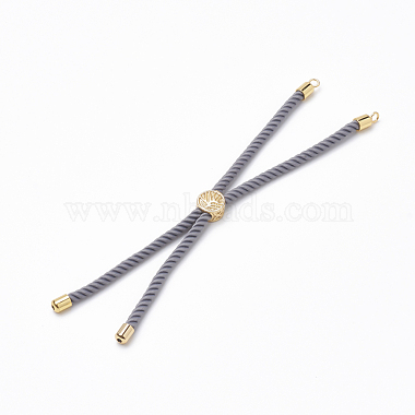 Nylon Twisted Cord Bracelet Making(MAK-T003-10G)-2