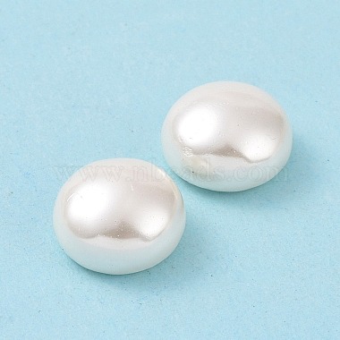 Shell Pearl Half Drilled Beads(BSHE-G011-01-10mm)-6